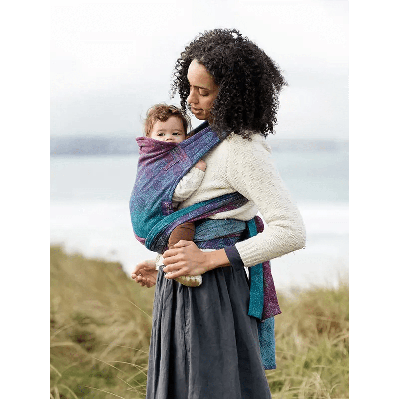 Starry Night Brew Preschool Cairis Half Buckle by Oscha - Half Buckle CarrierLittle Zen One43895888