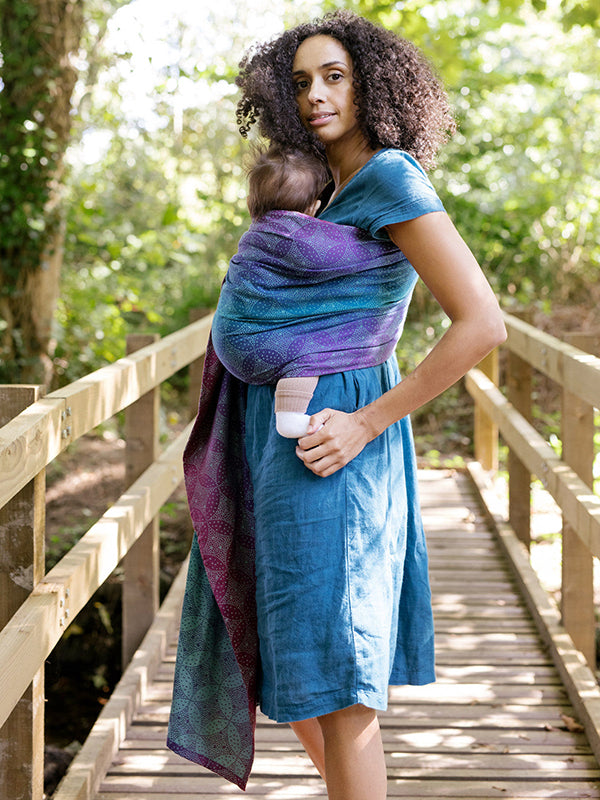 Starry Night Brew Ring Sling by Oscha Oscha at Little Zen One