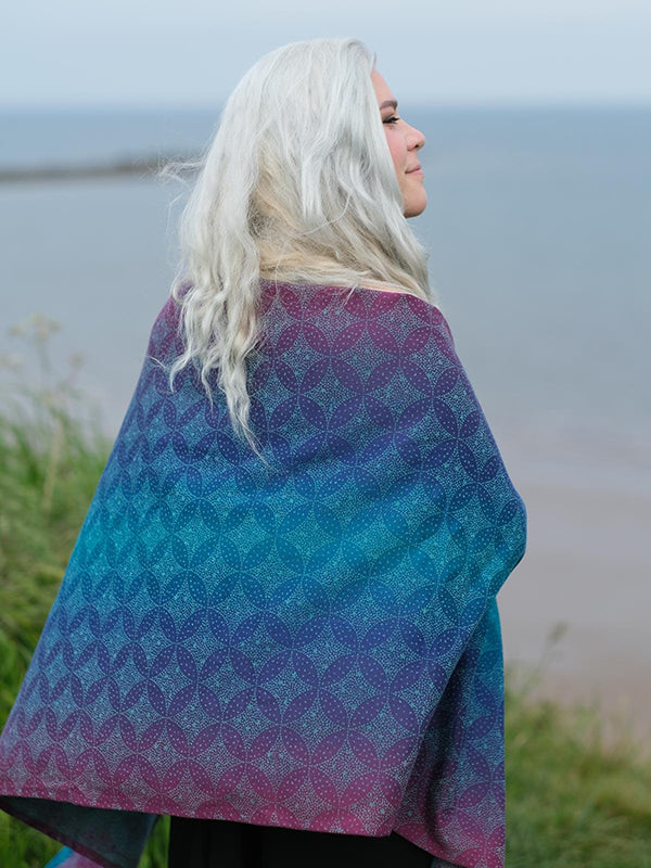 Starry Night Brew Shawl by Oscha Oscha at Little Zen One