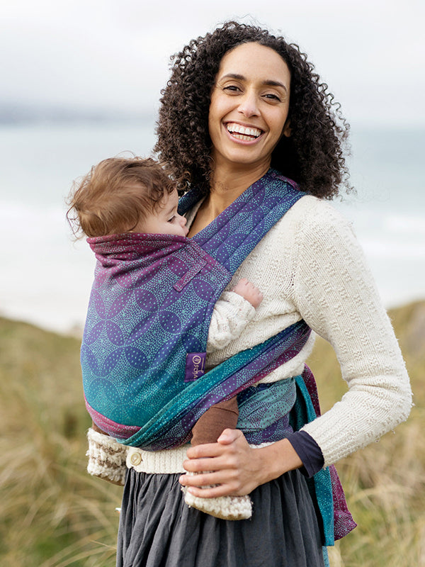 Starry Night Brew Toddler Cairis Half Buckle by Oscha Oscha at Little Zen One