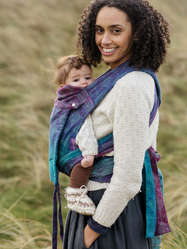 Starry Night Brew Toddler Cairis Half Buckle by Oscha Oscha at Little Zen One