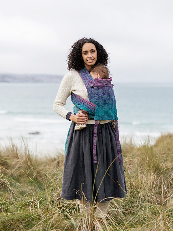 Starry Night Brew Toddler Cairis Half Buckle by Oscha Oscha at Little Zen One