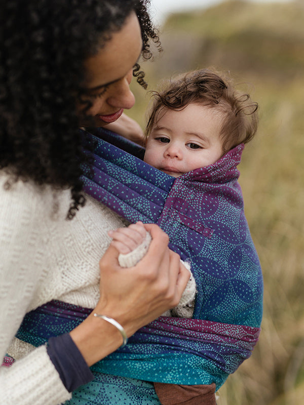 Starry Night Brew Toddler Cairis Half Buckle by Oscha Oscha at Little Zen One