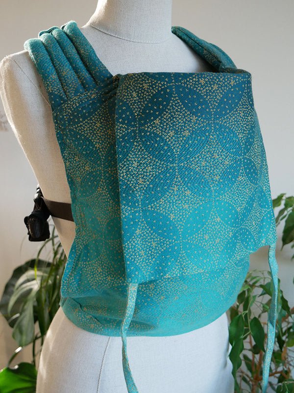 Starry Night Gold Dust Bairn Baby Carrier by Oscha - Buckle CarrierLittle Zen One06371152