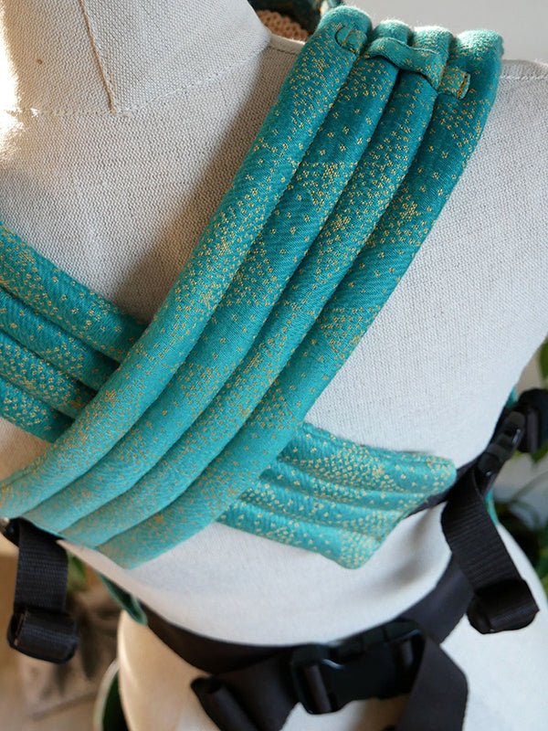 Starry Night Gold Dust Bairn Baby Carrier by Oscha - Buckle CarrierLittle Zen One06371152