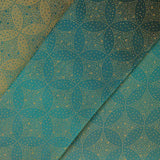 Starry Night Gold Dust Shawl by Oscha Oscha at Little Zen One