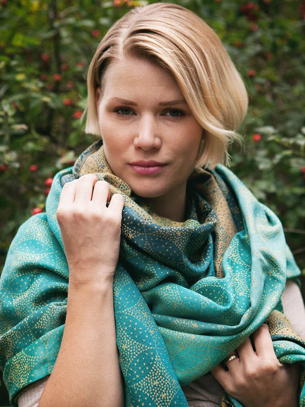 Starry Night Gold Dust Woven Wrap