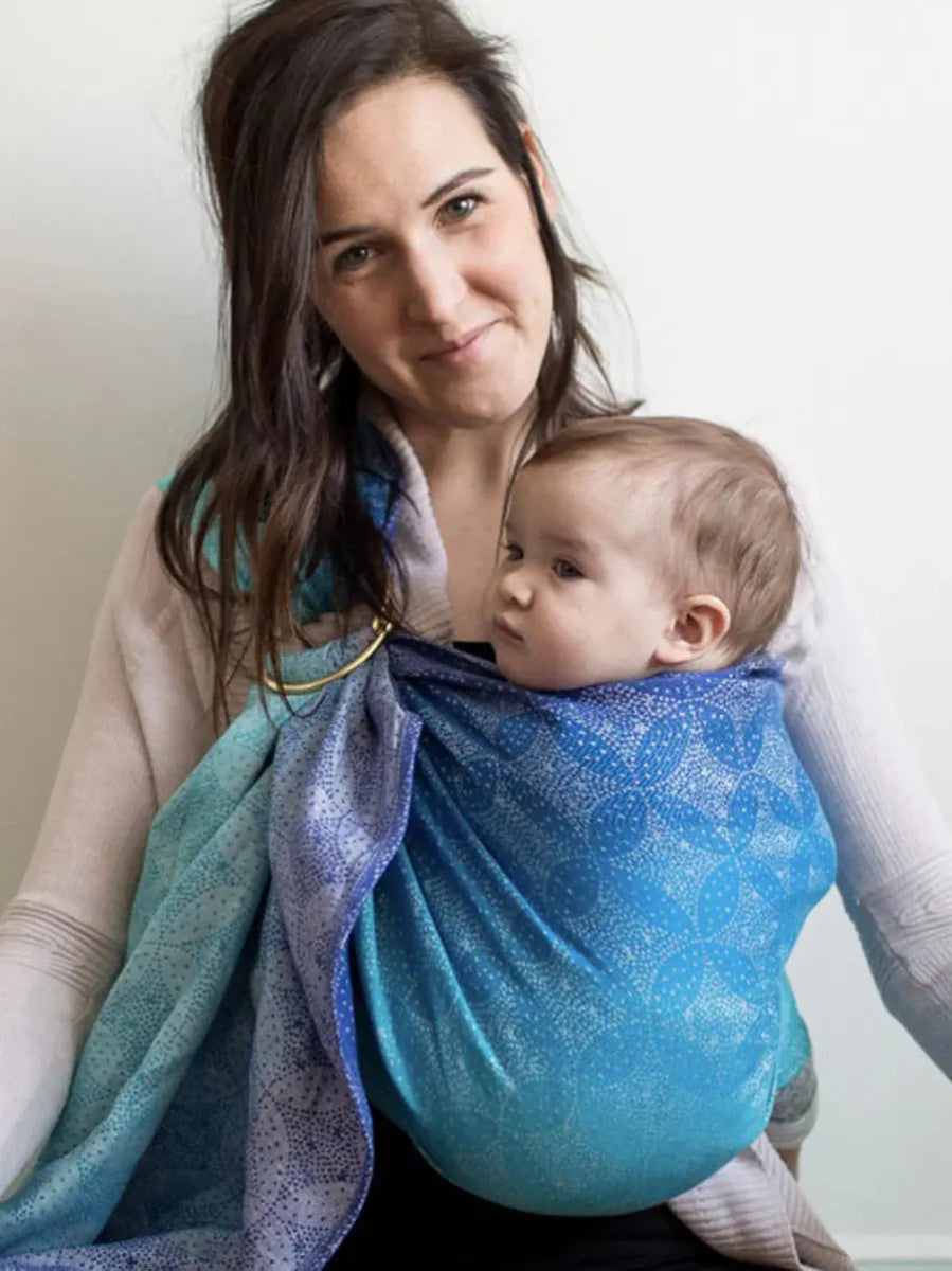 Starry Night Ocean Ring Sling by Oscha - Ring SlingLittle Zen One111111227