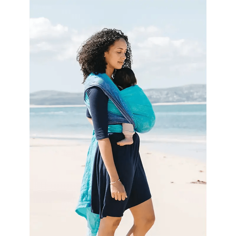 Starry Night Ocean Woven Wrap by Oscha - Woven WrapLittle Zen One111111324