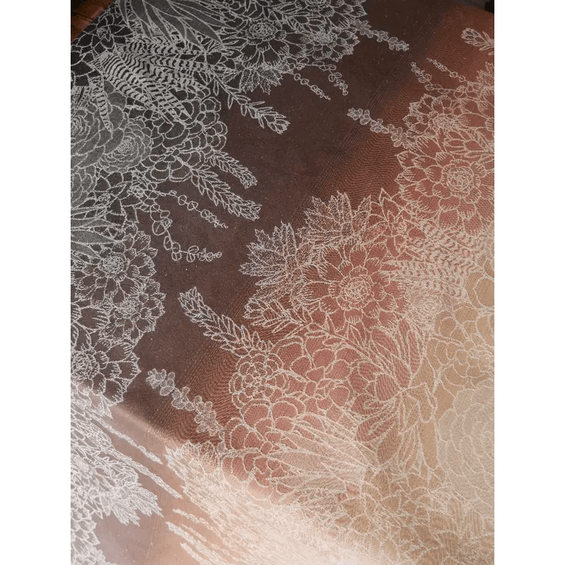 Succulents Desert Bloom Woven Wrap