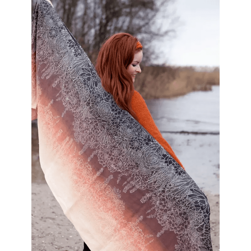 Succulents Desert Bloom Woven Wrap by Oscha - Woven WrapLittle Zen One70054224