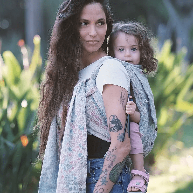 Summer Mosaic Toddler DidyKlick 4u Half Buckle by Didymos - Half Buckle CarrierLittle Zen One4048554602628