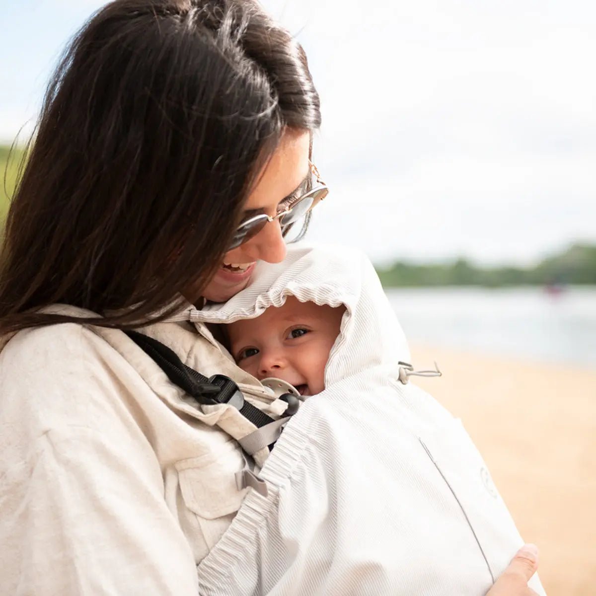 Sun Uv Cover Sunshade for Baby Carriers and Strollers by Mamalila Babywearing