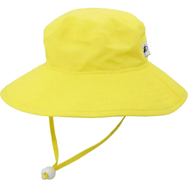 Sunshine Yellow Solar Nylon Upf50 Sun Protection Child Wide Brim Sunshine Hat