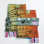 Symphony Rainbow Dark Drool Pads & Reach Straps by LennyLamb - Baby Carrier AccessoriesLittle Zen One05733200