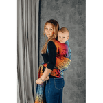 Symphony Rainbow Dark Preschool LennyHybrid Half Buckle by LennyLamb - Half Buckle CarrierLittle Zen One5907557762199