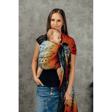 Symphony Rainbow Dark Ring Sling by LennyLamb - Ring SlingLittle Zen One5907557709040