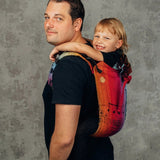 Symphony Rainbow Dark Toddler Onbuhimo PRO by LennyLamb - OnbuhimoLittle Zen One20469328