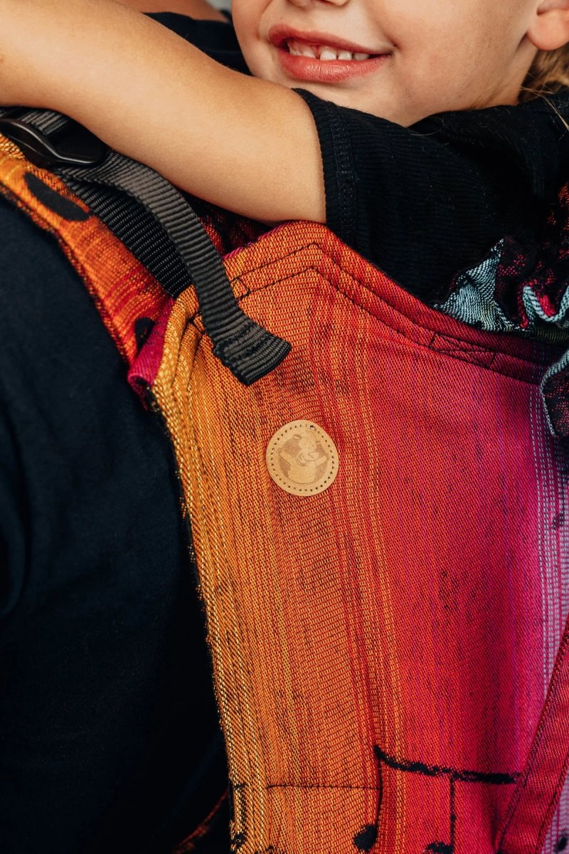 Symphony Rainbow Dark Toddler Onbuhimo PRO by LennyLamb - OnbuhimoLittle Zen One20469328