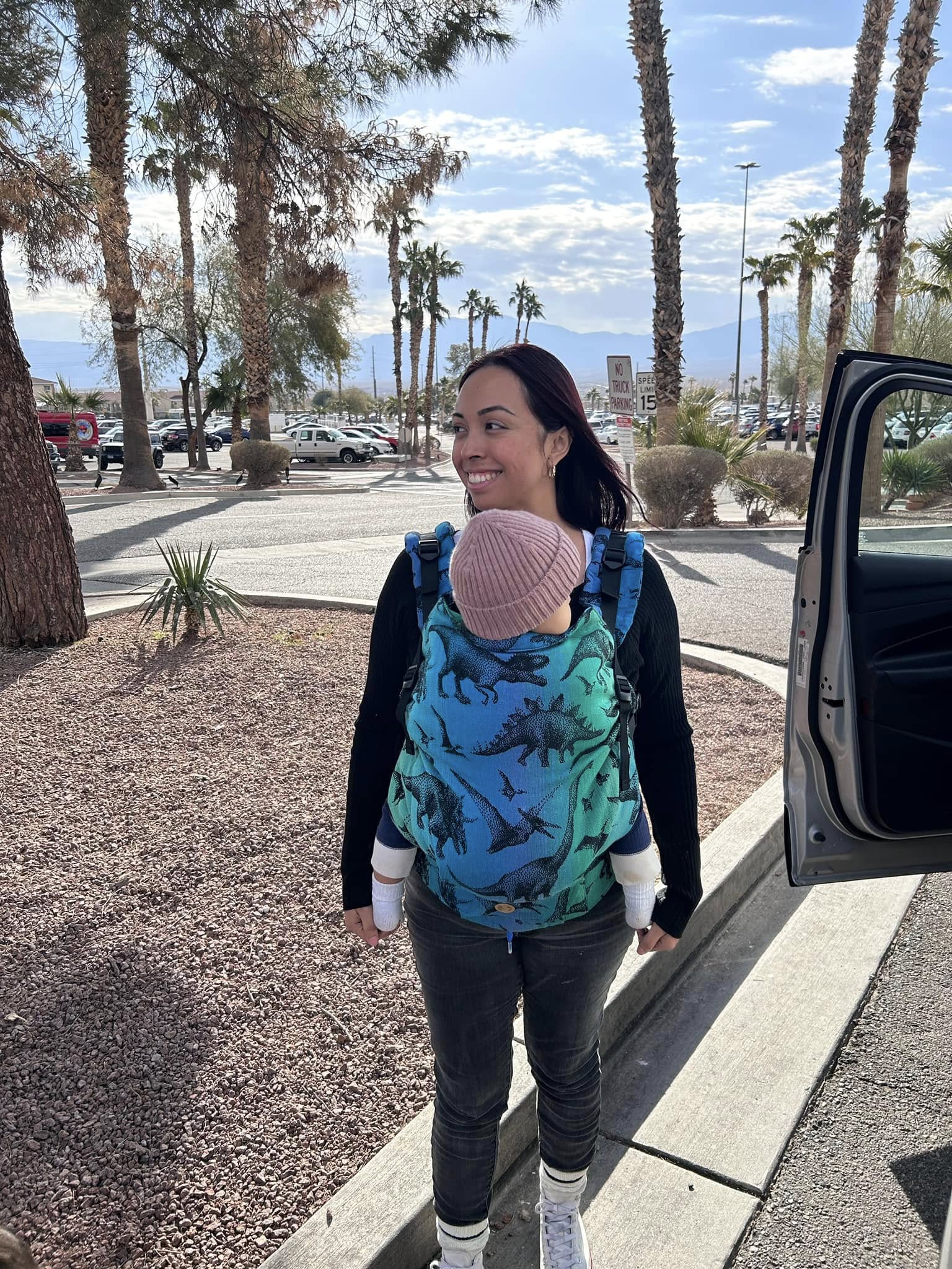LennyLamb Buckle Carrier LennyPreschool Jurassic Park Yoselyn Segundo