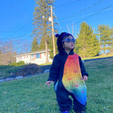 LennyLamb Bear Romper Rainbow Lotus Kayla Uylingco