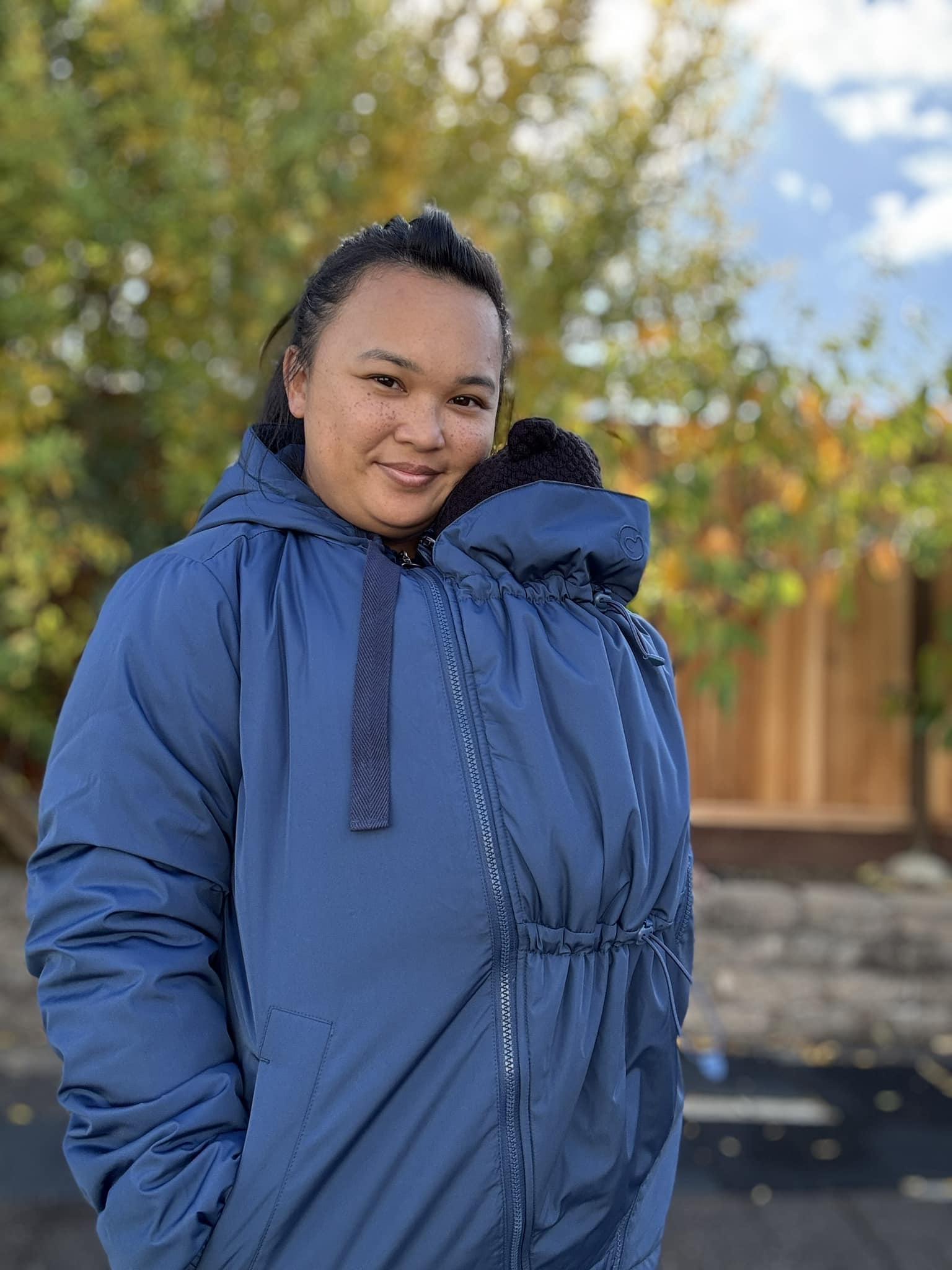 Mamalila Jacket Boston Navy Megan Ginion