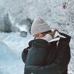 Mamalila Copenhagen Babywearing and Maternity Winter Coat Black Ash