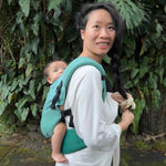 LennyLamb Buckle Carrier LennyLight Ombre Green Nancy Hua