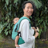 LennyLamb Buckle Carrier LennyLight Ombre Green Nancy Hua