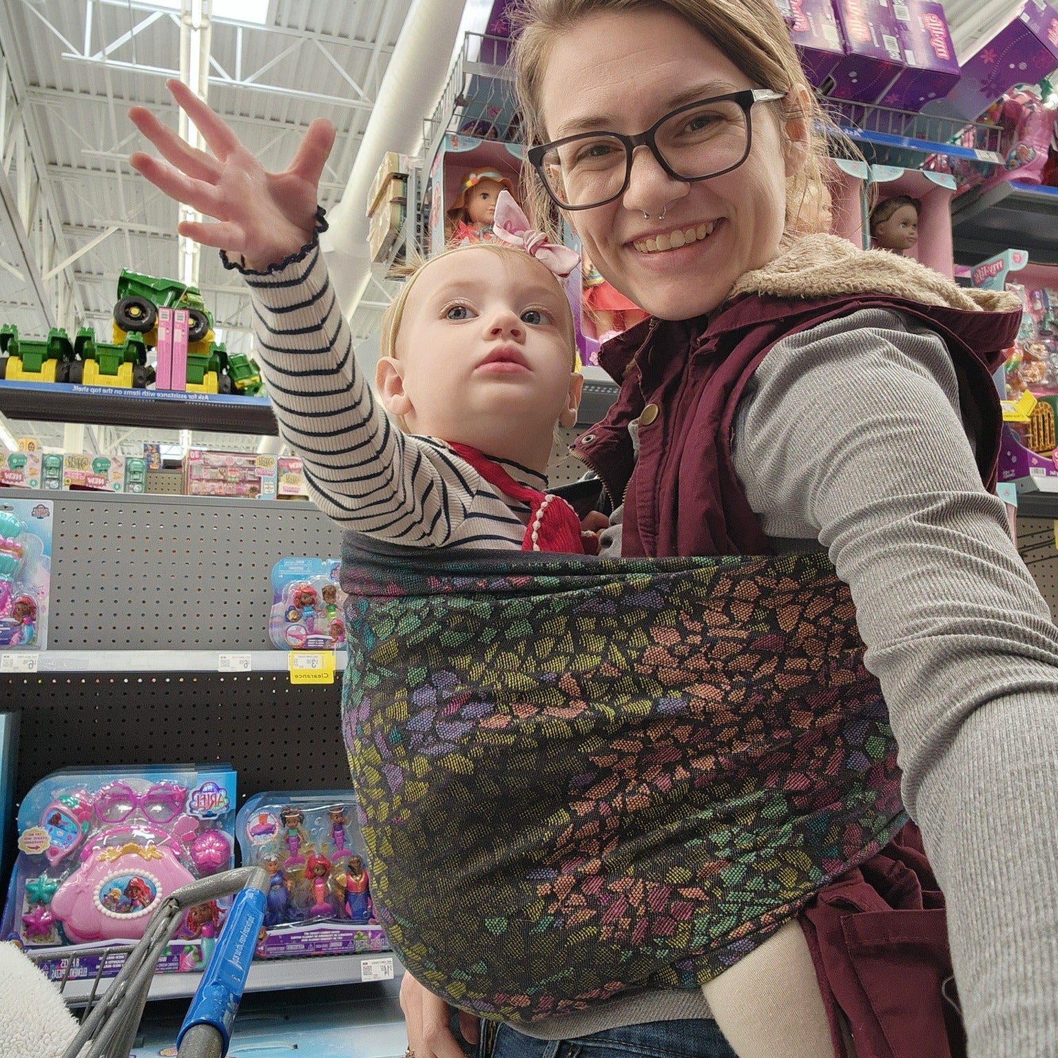 Didymos Ring Sling DidySling Mosaic Abby Campbell