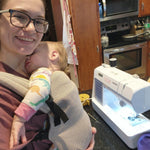 LennyLamb Buckle Carrier LennyLight Peanut Abby Campbell