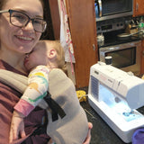 LennyLamb Buckle Carrier LennyLight Peanut Abby Campbell