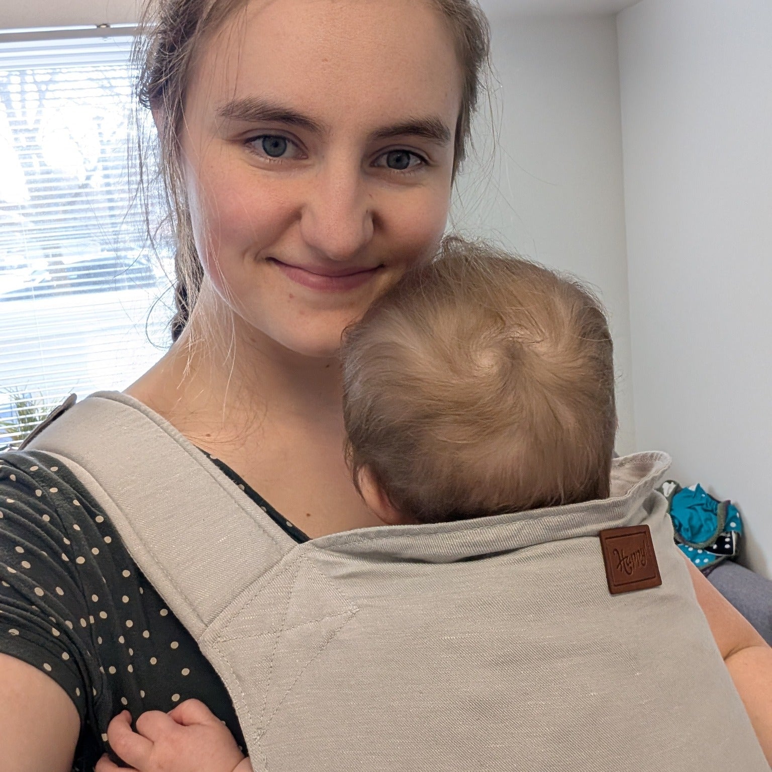 Happy Baby Buckle Carrier Original Fog Rachel Parent