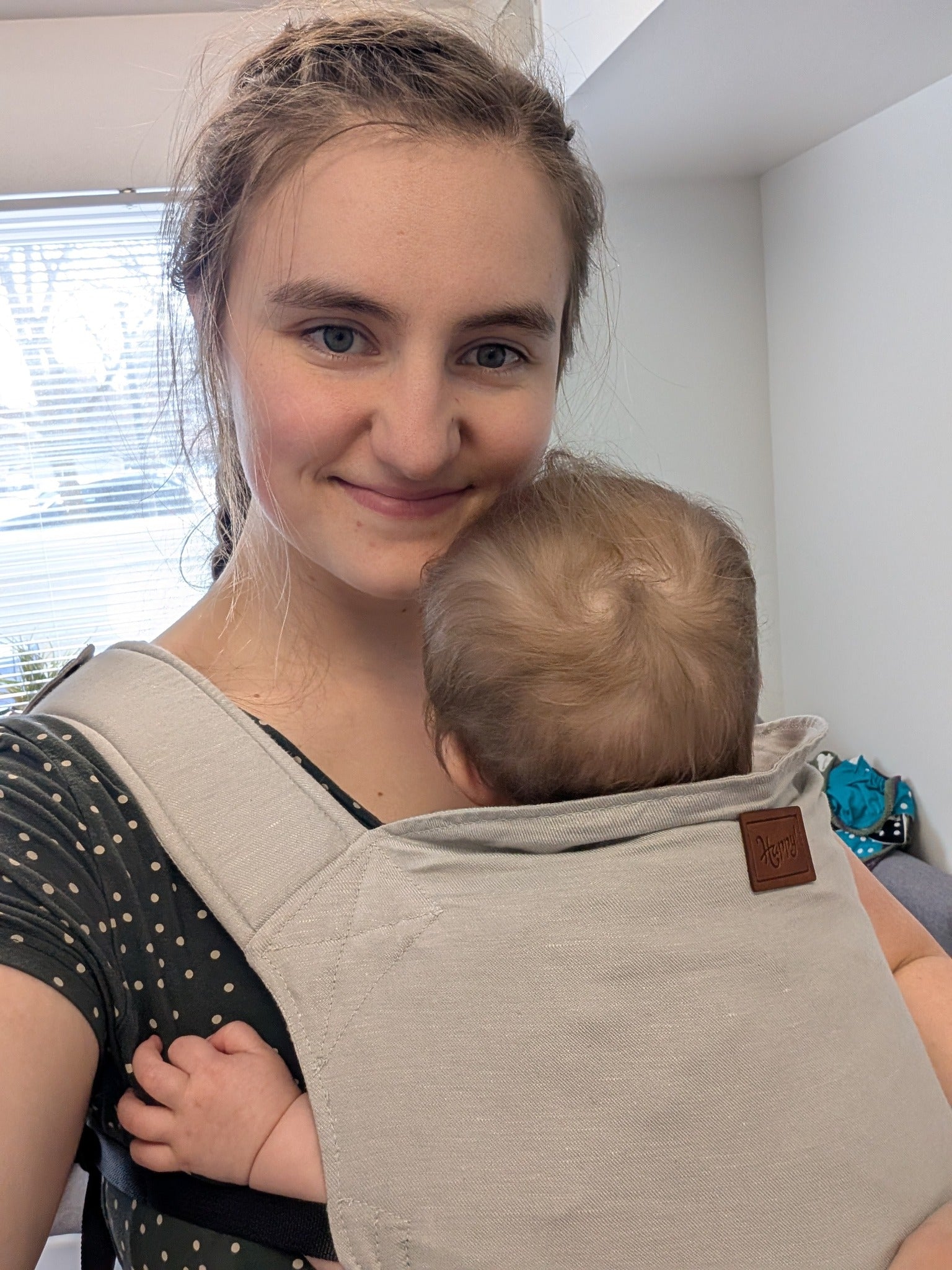 Happy Baby Buckle Carrier Original Fog Rachel Parent