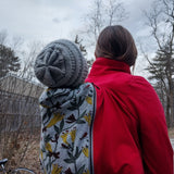 Angel Wings Babywearing Outerwear Sweatshirt Raspberry Red Amanda