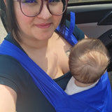 Beachfront Baby Half Buckle Carrier Everyday Marina Blue Anna Van