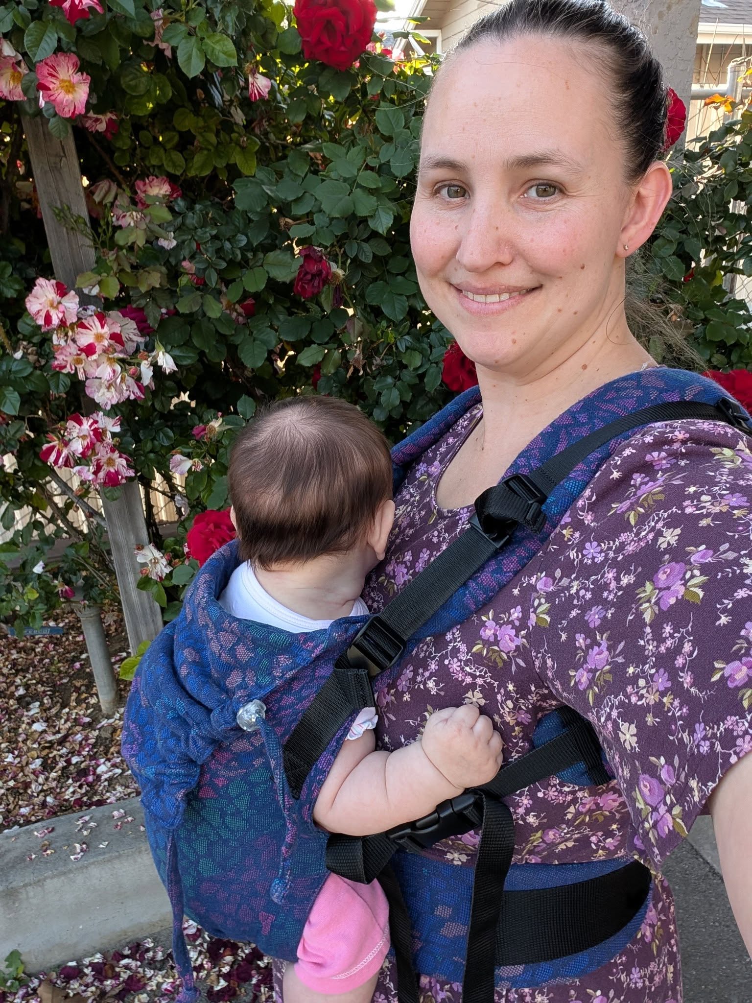 Didymos Buckle Carrier DidyFix Mosaic Sparks in the Dark Jessica