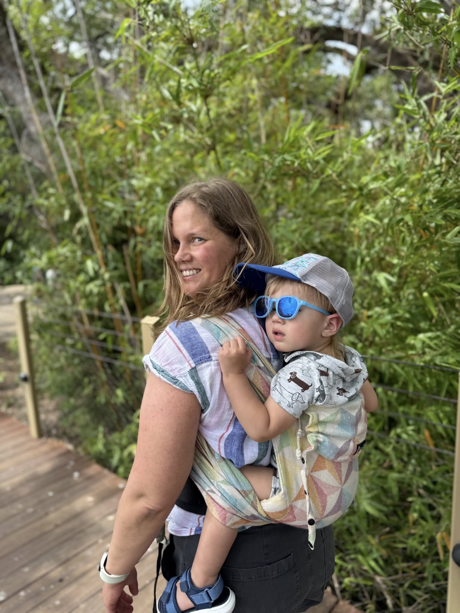 Didymos Half Buckle Carrier DidyKlick 4u Zephyr Elizabeth Jameson