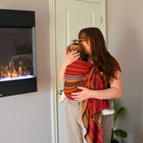 Girasol Ring Sling Tierra Red Leah Hoogstra