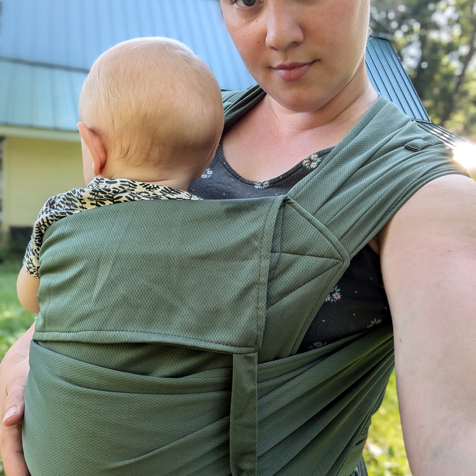 Beachfront Baby Half Buckle Everyday Olive Joy Senter