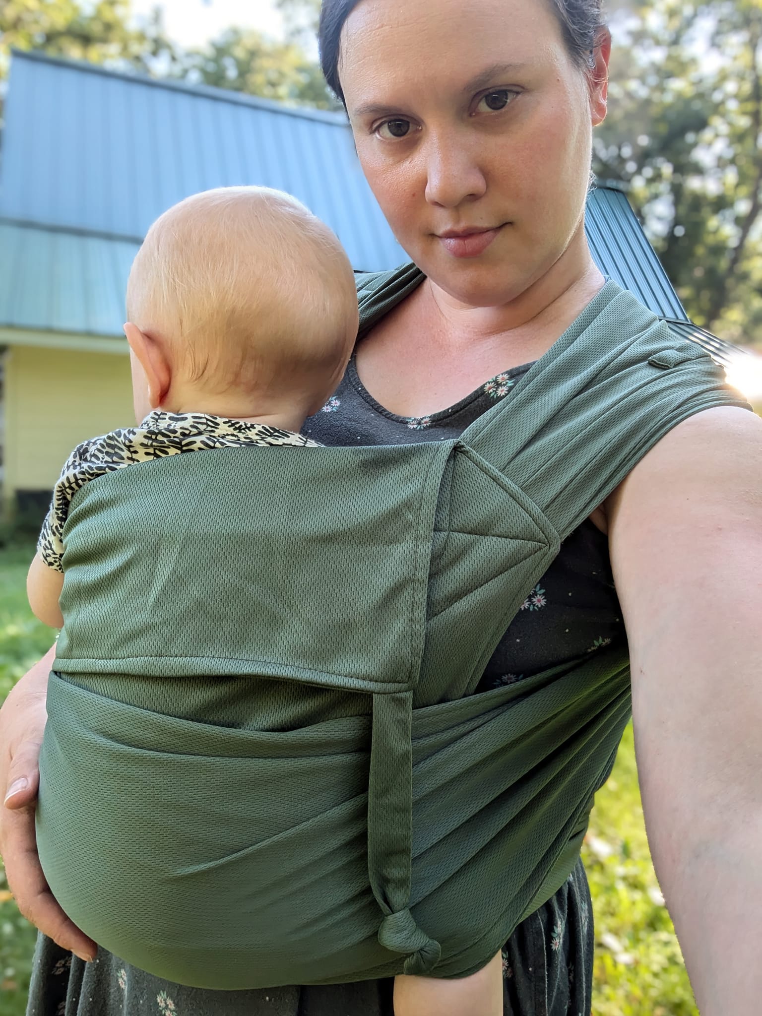 Beachfront Baby Half Buckle Everyday Olive Joy Senter