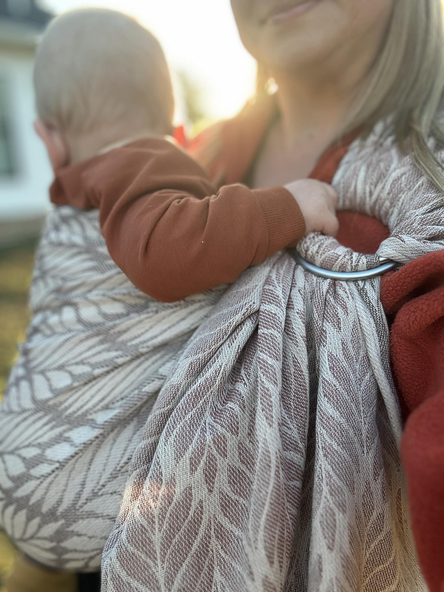 Ugc 2025 11 3 Didymos Ring Sling DidySling Trias Chai Cinnamon Erica Johnson