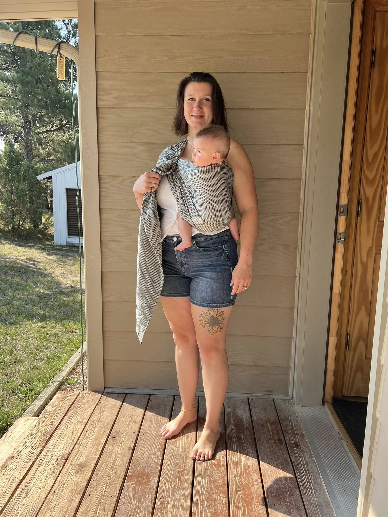 Ugc 2025 7 28 Didymos Ring Sling DidySling Pique Monochrome Shelby K Mulloy