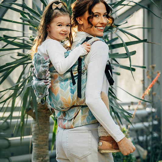 Tangled Plait LennyPreschool Carrier by LennyLamb LennyLamb at Little Zen One