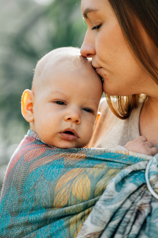 Tangled Plait Ring Sling by LennyLamb LennyLamb at Little Zen One
