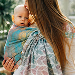 Tangled Plait Ring Sling by LennyLamb LennyLamb at Little Zen One