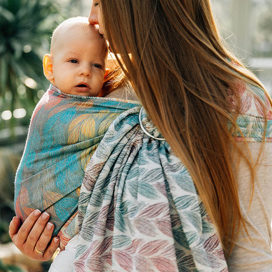 Tangled Plait Ring Sling by LennyLamb LennyLamb at Little Zen One
