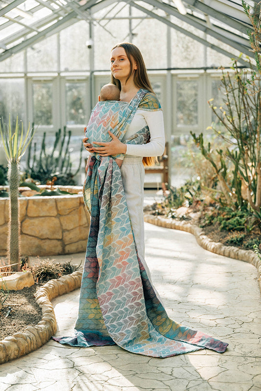 Tangled Plait Woven Wrap by LennyLamb LennyLamb at Little Zen One