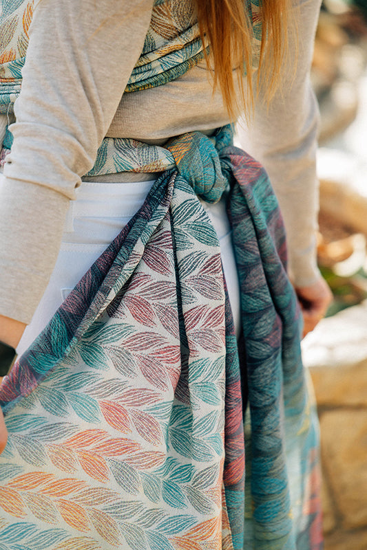 Tangled Plait Woven Wrap by LennyLamb LennyLamb at Little Zen One