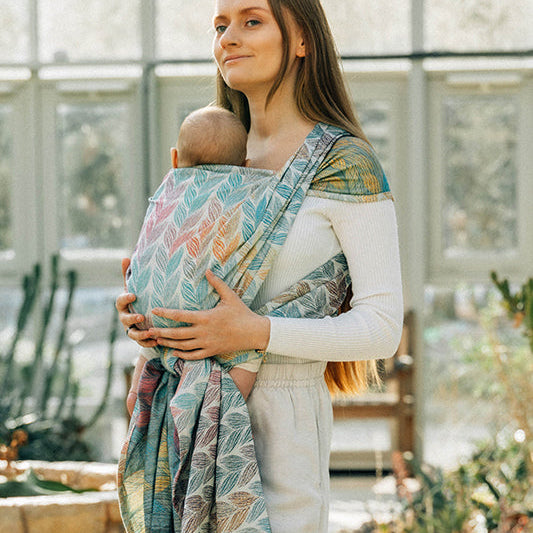 Tangled Plait Woven Wrap by LennyLamb LennyLamb at Little Zen One